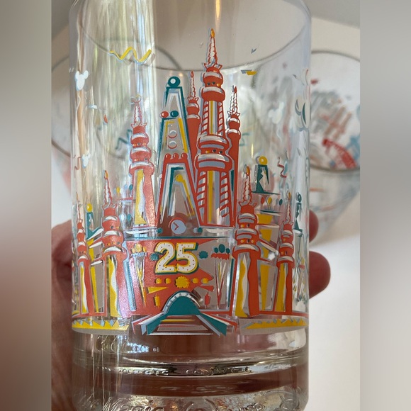 LOT of 3-VTG McDonalds Walt Disney World 25th Anniversary  Mickey/Friends Unisex - Picture 7 of 7